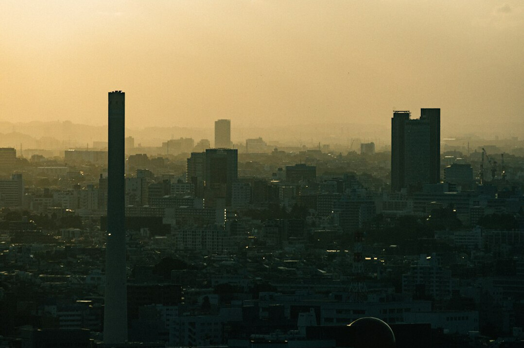 future city skyline